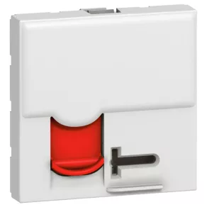   Priză Legrand Program Mosaic RJ45 Cat.6 STP blocată - 76596