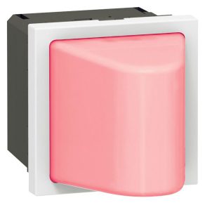   Lumină de semnalizare triunghiulară Legrand Program Mosaic, 2 m, 230 V~, roșie - 78570