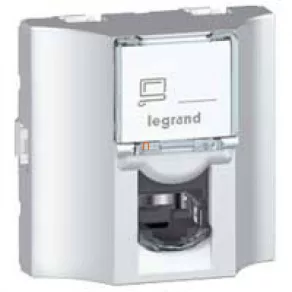   Legrand Program Mosaic Cat. 5e FTP 9 contacte 2 module aluminiu - 78625