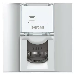   Legrand Program Mosaic LCS2 RJ45 Cat. 6A STP 2 module aluminiu - 78629