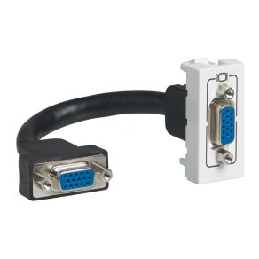   Legrand Program Mosaic HD15 intrare pre-cablată 2 module alb - 78777