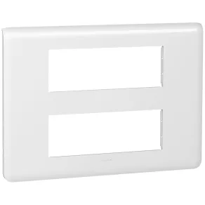 Cadru Legrand Program Mosaic 2x6m, orizontal, alb - 78836