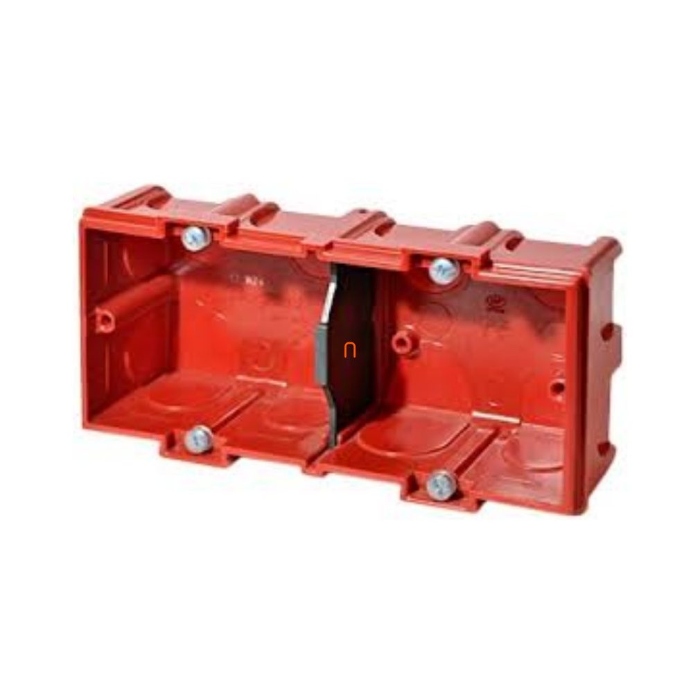 Batibox 080142 scufundat pentru cărămidă Cutie dublă, adâncime 40 mm