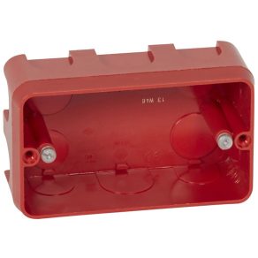   Cutie de montare încastrată Legrand Batibox pentru pereți din cărămidă, 3 module, adâncime 40 mm - 80149