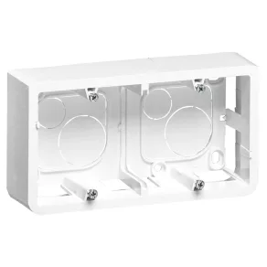   Cutie de perete pentru exterior Legrand Program Mosaic 2x2m, orizontală - 80285