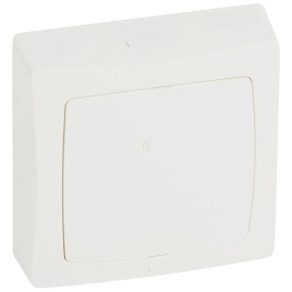   Priză și cutie de joncțiune Legrand Oteo cu ramă, albă - 86057