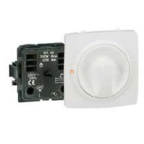   Legrand Oteo comutator rotativ cu dimmer 40-400 W fără ramă, alb - 86168