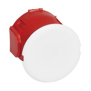   Cutie încastrată Legrand Batibox pentru pereți din cărămidă pentru corpuri de iluminat de podea, adâncime 40 mm - 89246