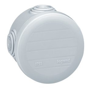   Cutie de montare circulară Legrand Plexo 55 Ø70 mm×45 mm, 4 intrări - 92003