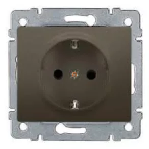   Galea Life771263 (temporar 398806) Priza 2P+F (GYV) cu obturator de siguranță, conexiune cu arc