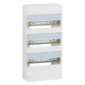   Cutie de distribuție din plastic negru Legrand Drivia13, 3 rânduri, 39 module - 401363