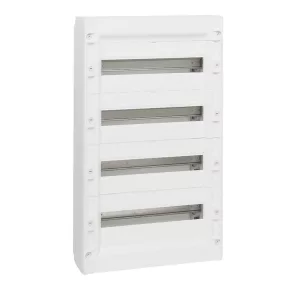   Cutie de distribuție exterioară Legrand XL3 125, 4 rânduri, 72 module, plastic - 401679