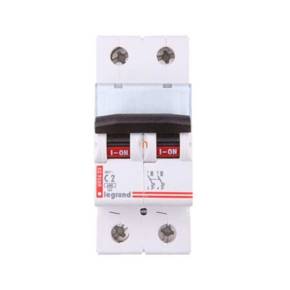 Legrand Circuit Breaker 2P C 13A 6kA TX3 (403527)