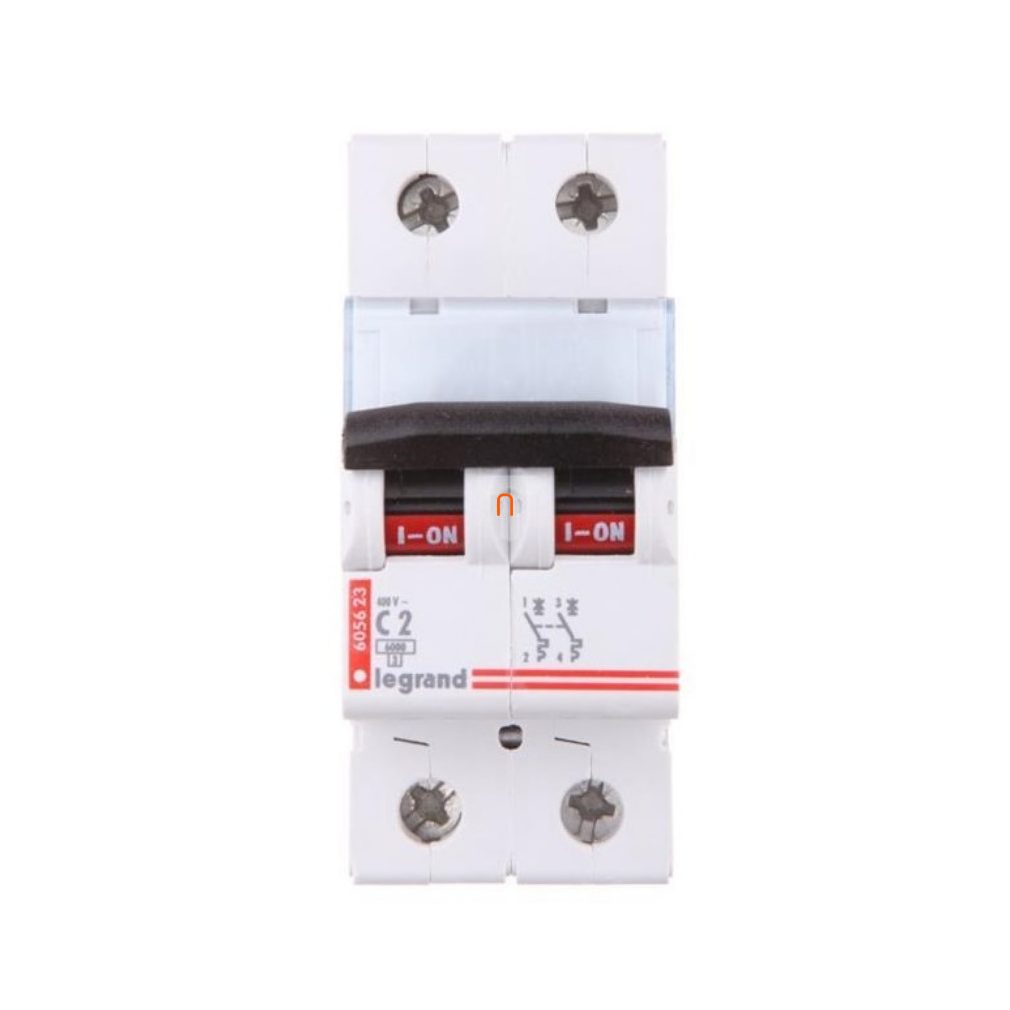 Legrand disjunctor mic 2P C 25A 6kA TX3 (403530)
