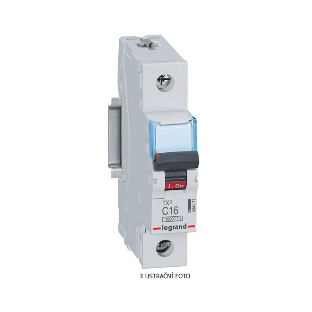 Legrand mini-disjunctor 1P C 6A 10kA TX3 (404167)
