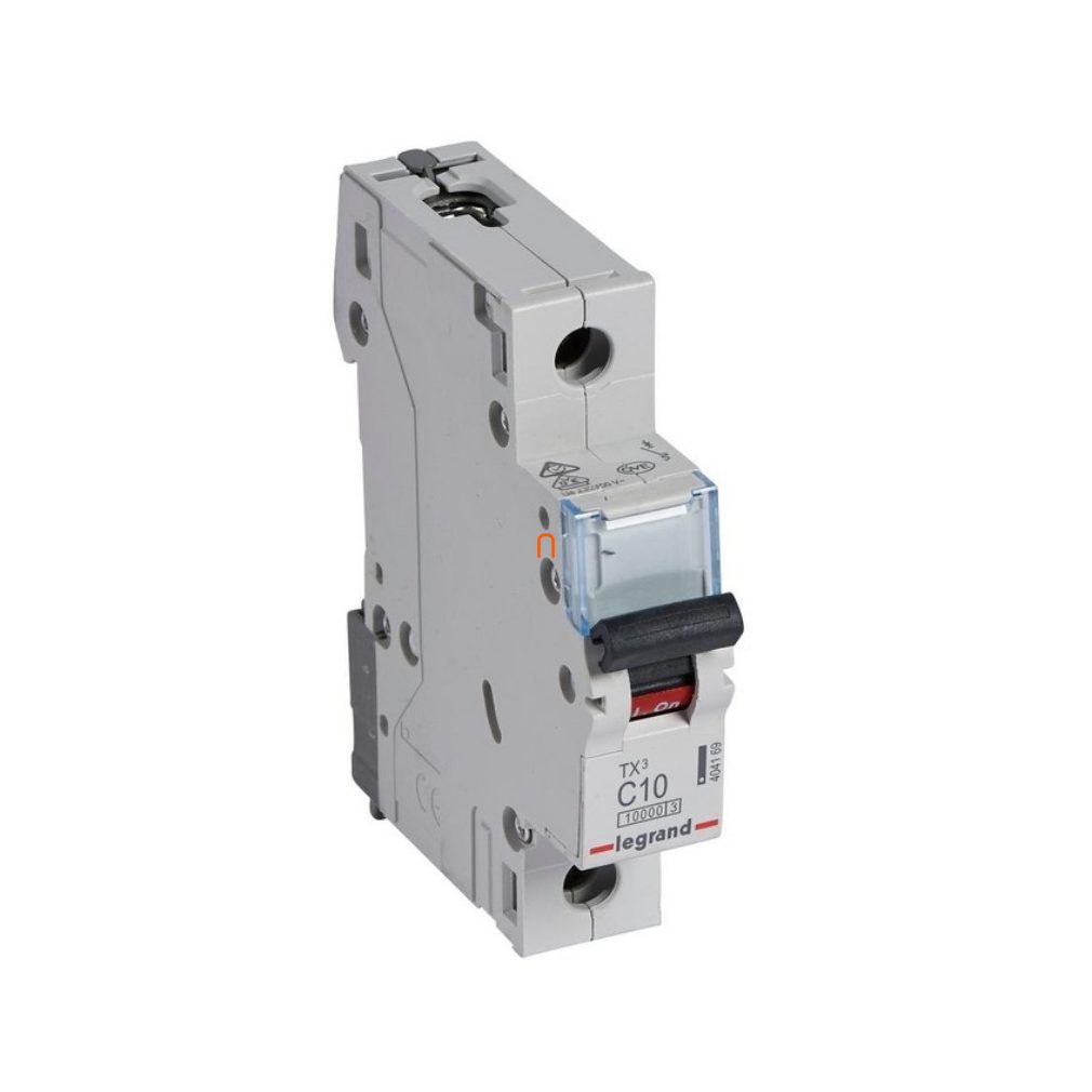 Legrand mini-disjunctor 1P C 10A 10kA TX3 (404169)