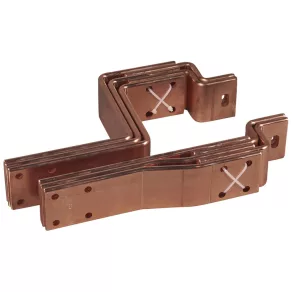   Conector de fabrică Legrand VX3 4000 pentru alimentarea barelor colectoare DMX3 1000/2000 cu 2 bare colectoare fixe pe pol - 404364