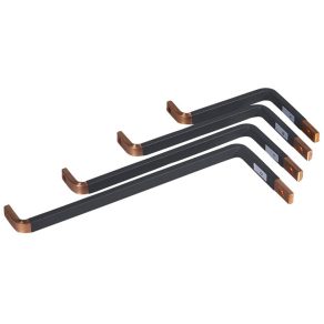   Conector de fabrică Legrand VX3 4000 pentru distribuitor orizontal seria HX3 400 - turnare din aluminiu colecția C pe panoul lateral al dulapului de distribuție - 404543