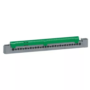   Bloc terminal cu șurub Legrand Drivia13 cu împământare de protecție 1x6-25 mm2 + 26x1,5-16 mm2 - 404839
