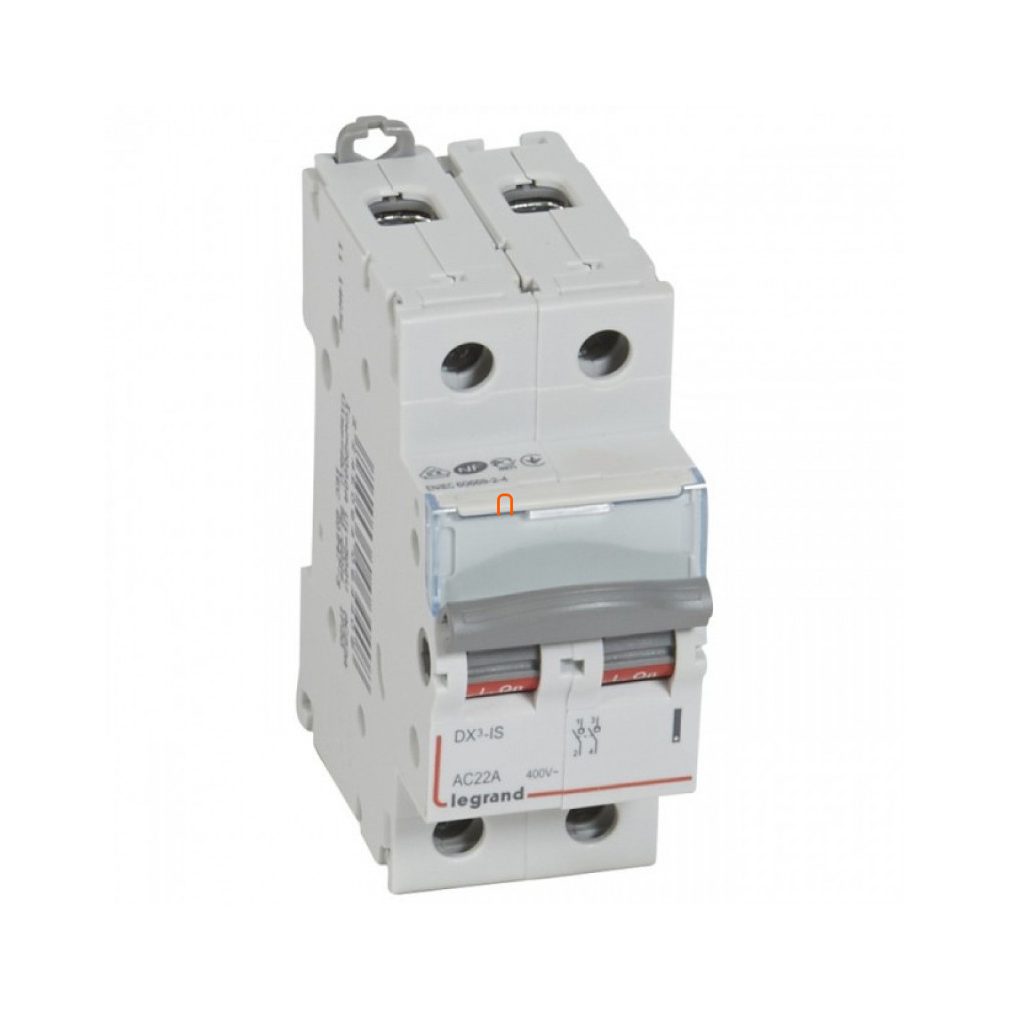 Legrand 406431 DX3-I întrerupător de sarcină 2P 16A