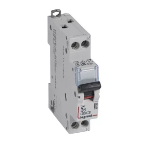   Întrerupător automat miniatural Legrand DX3 1P+N B6 6000A/10kA - 407472
