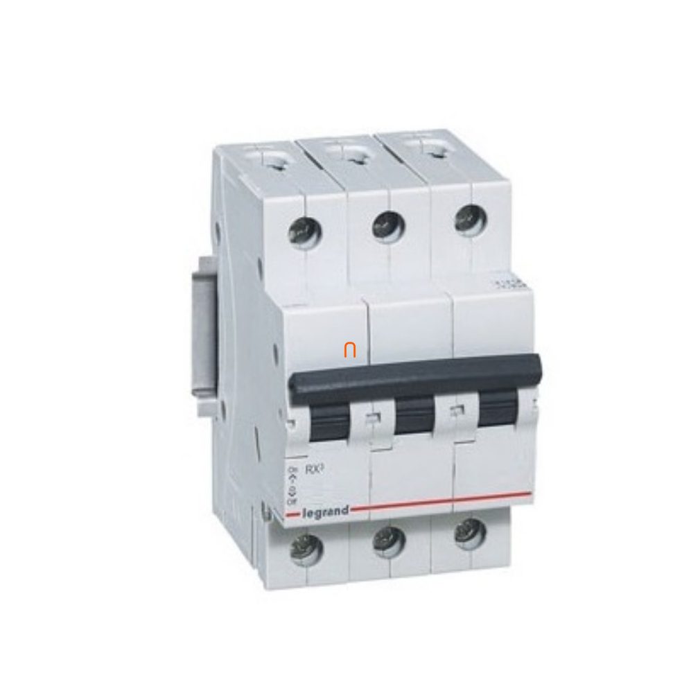 Legrand mini-disjunctor 3P B 6A 6kA DX3 (407558)