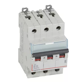   Întrerupător automat miniatural Legrand DX3 3P B10 6000A/10kA - 407559