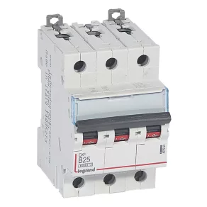   Întrerupător automat miniatural Legrand DX3 3P B25 6000A/10kA - 407563