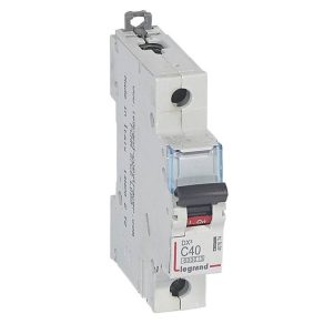 DX3 kismegszakító 1P C40 6000A/10kA 407674