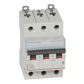   Întrerupător automat miniatural Legrand DX3 3P C25 6000A/10kA - 407861