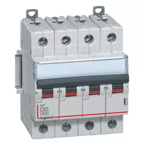   Întrerupător automat miniatural Legrand DX3 4P C63 6000A/10kA - 407934