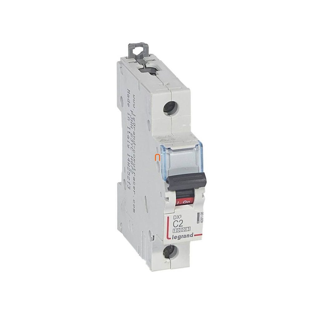 Legrand mini-disjunctor 1P C 2A 16kA DX3 (409108)