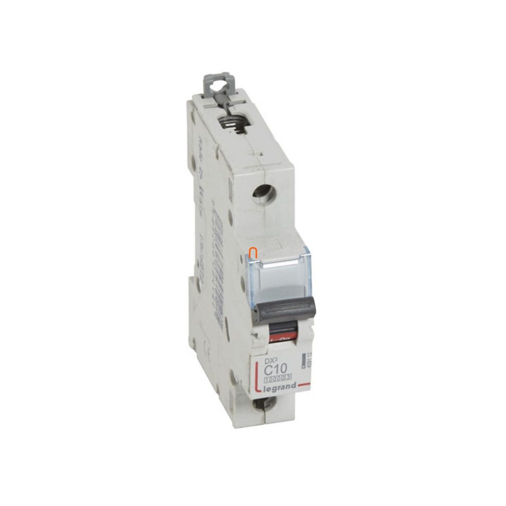 Legrand mini-disjunctor 1P C 10A 10kA DX3 (409112)