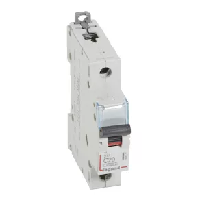   Întrerupător automat miniatural Legrand DX3 1P C20 10000A / 16 kA - 409115