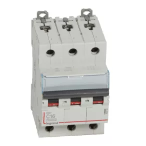   Întrerupător automat miniatural Legrand DX3 3P C16 10000A / 16 kA - 409254