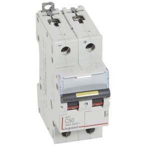   Întrerupătoare automate miniaturale Legrand DX3-DC DC 2P C50 16KA - 409573