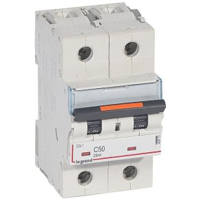   Întrerupător automat miniatural Legrand DX3 25 kA 2P 230/400 V~ C50 - 409773