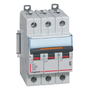   Întrerupător automat miniatural Legrand DX3 25 kA 3P 400 V~ C20 - 409782
