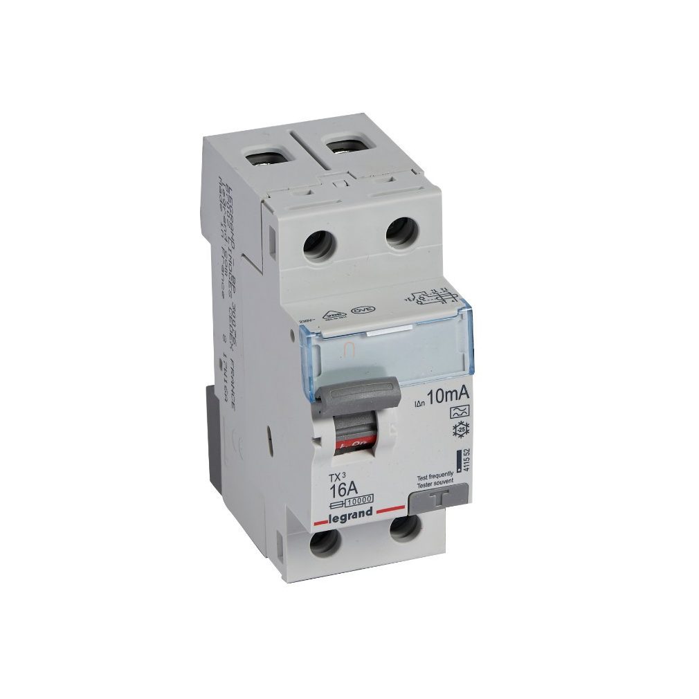 Legrand 411559 TX3 întrerupător de protecție 2P 25A 30MA A