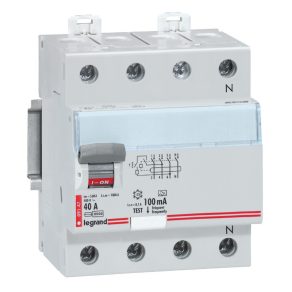 Întrerupător Legrand TX3 4P D 40A 100MA A - 411775