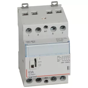   Contactor modular Legrand CX3 63A 230V cu pârghie 4Ny - 412557