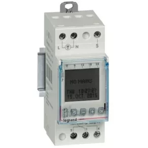   Legrand AlphaRex D21 csillagászati programkapcsoló 1 csatornás 56 program - 412654