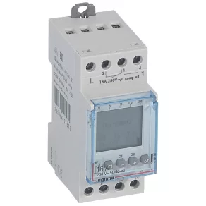   Comutator program astronomic Legrand AlphaRex D21 2 canale 2x28 programe - 412657