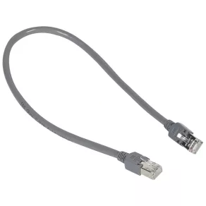   Cablu patch pentru rețea domestică Legrand Cat6A ecranat (S/FTP) 0,4 metri - 413046