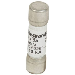 Siguranță cilindrică Legrand 10x38 20A 1000V= - 414630