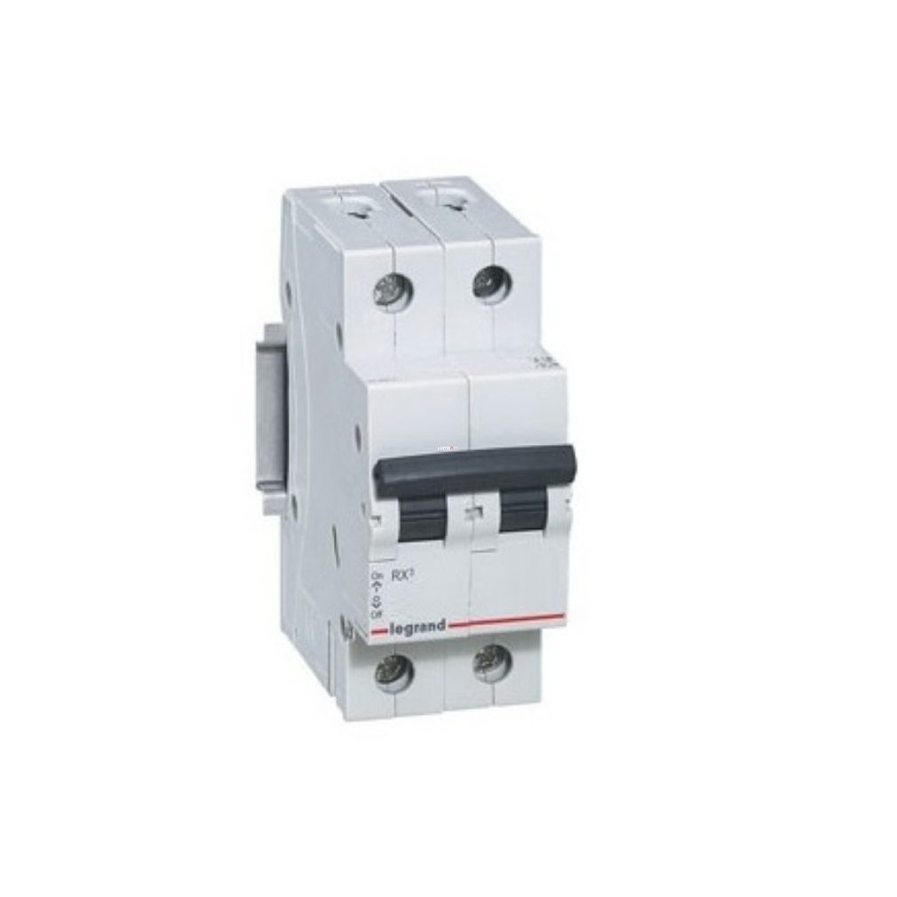 Legrand mini-disjunctor 2P C 40A 6kA RX3 (419228)