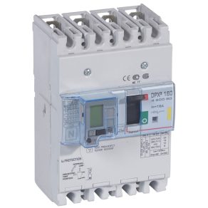   Legrand DPX3 160 16A 4P+întrerupător termomagnetic 16kA întrerupător combinat - 420030