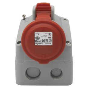   Priză fixă Legrand P17 Tempra Pro Dafr-163k06m 400V IP44 - 555158