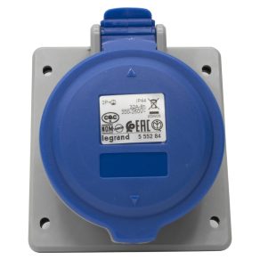   Priză unghiulară Legrand P17 Tempra Pro Dafbe-322k06 m230V IP44 - 555284