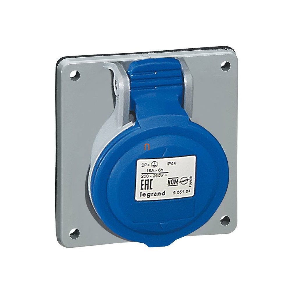 Legrand P17 Tempra Pro Dafbe323k09 230V IP44 priză înclinată 555285